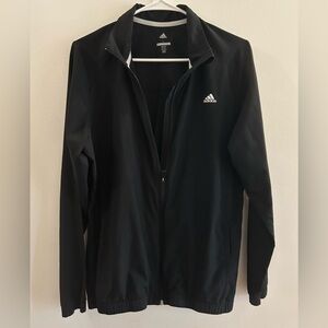 Adidas Golf Performance Lightweight Full Zip Jacket Women’s Large Black